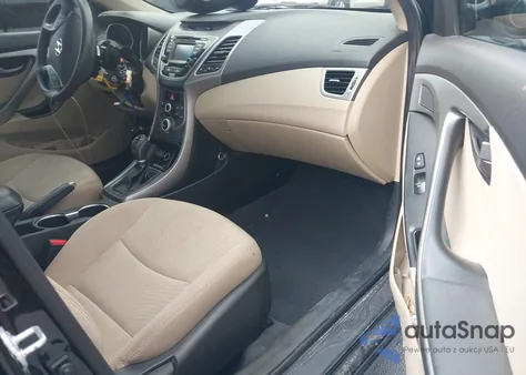 2016 Hyundai Elantra Se from USA, damaged, VIN 5NPDH4AE0GH654733